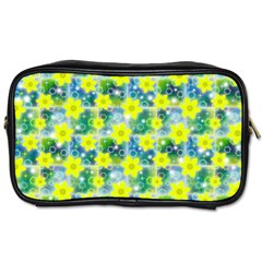 Narcissus Yellow Flowers Winter Toiletries Bag (one Side) by Pakrebo