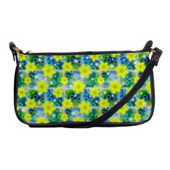 Narcissus Yellow Flowers Winter Shoulder Clutch Bag by Pakrebo