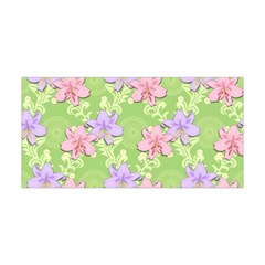 Lily Flowers Green Plant Natural Yoga Headband by Pakrebo