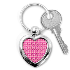 Heart Pink Key Chains (heart)  by Pakrebo