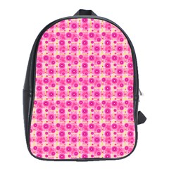 Heart Pink School Bag (xl) by Pakrebo