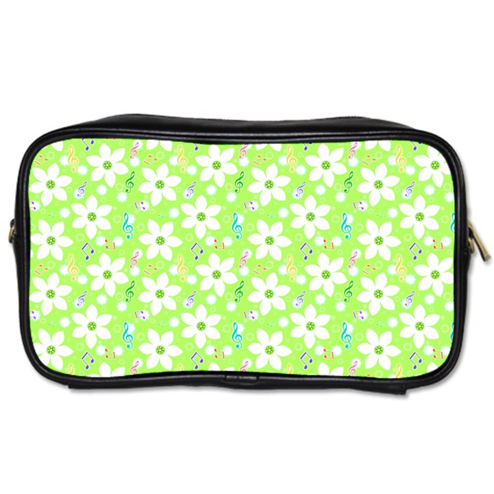 Zephyranthes Candida White Flowers Toiletries Bag (One Side)