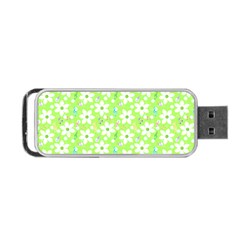 Zephyranthes Candida White Flowers Portable Usb Flash (one Side) by Pakrebo