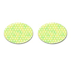 Traditional Patterns Hemp Pattern Cufflinks (oval) by Pakrebo