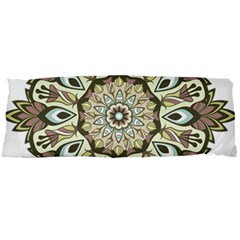 Mandala Pattern Round Floral Body Pillow Case Dakimakura (two Sides) by Pakrebo