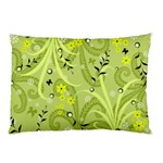 Seamless Pattern Green Garden Pillow Case (Two Sides) Front