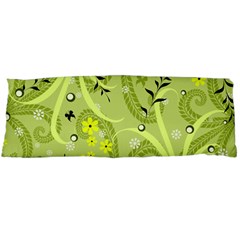 Seamless Pattern Green Garden Body Pillow Case (dakimakura) by Pakrebo