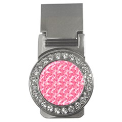 Phlox Spring April May Pink Money Clips (cz) 