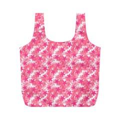 Phlox Spring April May Pink Full Print Recycle Bag (m) by Pakrebo