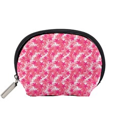 Phlox Spring April May Pink Accessory Pouch (small) by Pakrebo