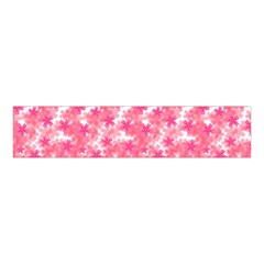 Phlox Spring April May Pink Velvet Scrunchie by Pakrebo