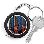 Woods Trees Abstract Scene Forest Measuring Tape Front