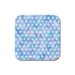 Traditional Patterns Hemp Pattern Rubber Square Coaster (4 Pack)  by Pakrebo