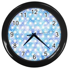 Traditional Patterns Hemp Pattern Wall Clock (black) by Pakrebo