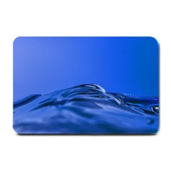 Wave Macro Water Surface Small Doormat  by Pakrebo