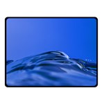 Wave Macro Water Surface Fleece Blanket (Small) 50 x40  Blanket Front