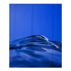 Wave Macro Water Surface Shower Curtain 60  X 72  (medium)  by Pakrebo