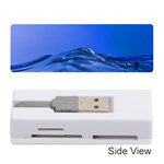 Wave Macro Water Surface Memory Card Reader (Stick) Front