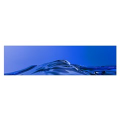 Wave Macro Water Surface Satin Scarf (oblong) by Pakrebo