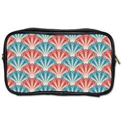 Seamless Patter Peacock Feathers Toiletries Bag (one Side) by Pakrebo