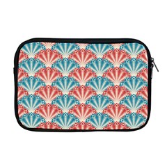 Seamless Patter Peacock Feathers Apple Macbook Pro 17  Zipper Case by Pakrebo