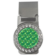 Leaf Clover Star Glitter Seamless Money Clips (cz)  by Pakrebo