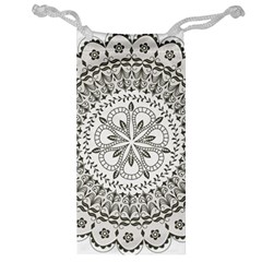 Vector Mandala Drawing Decoration Jewelry Bag by Pakrebo