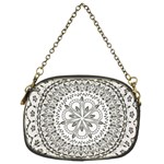 Vector Mandala Drawing Decoration Chain Purse (Two Sides) Back