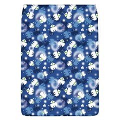 White Flowers Summer Plant Removable Flap Cover (l) by Pakrebo