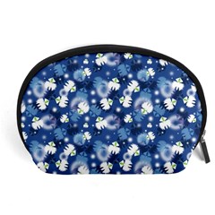 White Flowers Summer Plant Accessory Pouch (large) by Pakrebo