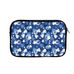 White Flowers Summer Plant Apple Macbook Pro 13  Zipper Case by Pakrebo