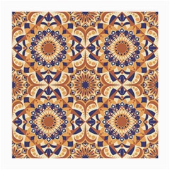 Orange Seamless Pattern Tile Medium Glasses Cloth (2-side) by Pakrebo