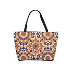 Orange Seamless Pattern Tile Classic Shoulder Handbag by Pakrebo