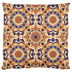 Orange Seamless Pattern Tile Standard Flano Cushion Case (one Side) by Pakrebo