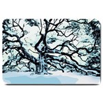 Tree Winter Blue Snow Cold Scene Large Doormat  30 x20  Door Mat