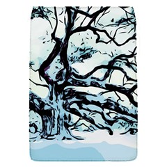 Tree Winter Blue Snow Cold Scene Removable Flap Cover (s) by Pakrebo