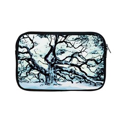 Tree Winter Blue Snow Cold Scene Apple Macbook Pro 13  Zipper Case by Pakrebo