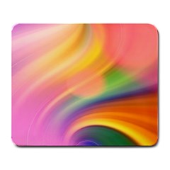 Wave Watercolor Watercolour Large Mousepads by Pakrebo