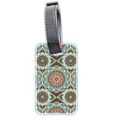 Seamless Pattern Colorful Wallpaper Luggage Tags (two Sides) by Pakrebo