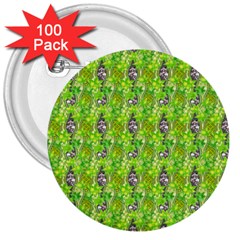 Maple Leaf Plant Seamless Pattern 3  Buttons (100 Pack)  by Pakrebo