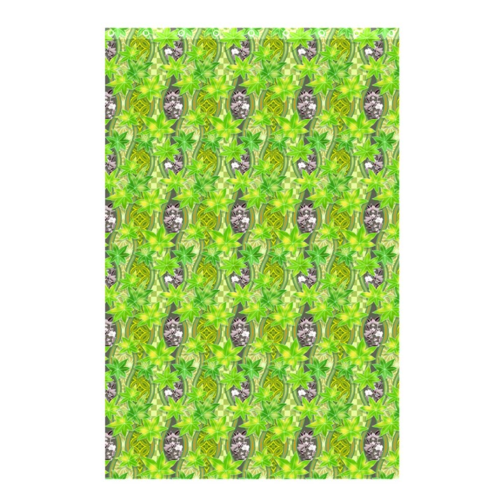 Maple Leaf Plant Seamless Pattern Shower Curtain 48  x 72  (Small) 