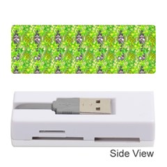 Maple Leaf Plant Seamless Pattern Memory Card Reader (stick) by Pakrebo