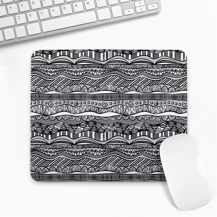 Ethno Seamless Pattern Large Mousepads