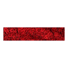 Rose Roses Flowers Red Valentine Velvet Scrunchie by Pakrebo