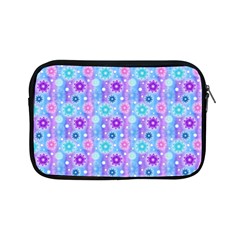 Flowers Light Blue Purple Magenta Apple Ipad Mini Zipper Cases by Pakrebo