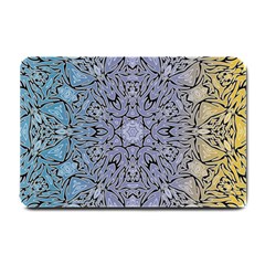 Tile Design Art Mosaic Pattern Small Doormat  by Pakrebo