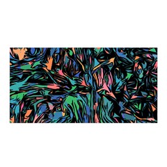 Tree Forest Abstract Forrest Satin Wrap by Pakrebo