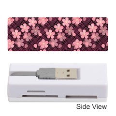 Cherry Blossoms Japanese Style Pink Memory Card Reader (stick) by Pakrebo