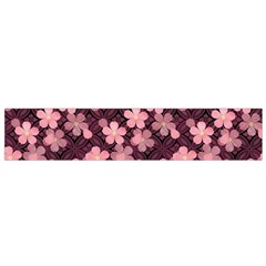 Cherry Blossoms Japanese Style Pink Small Flano Scarf by Pakrebo