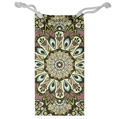 Seamless Pattern Abstract Mandala Jewelry Bag by Pakrebo